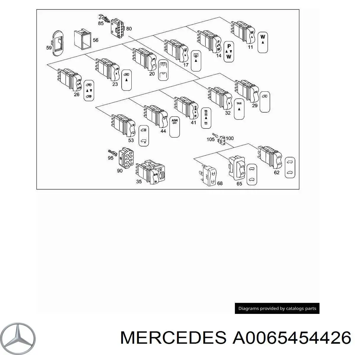 A0065454426 Mercedes 