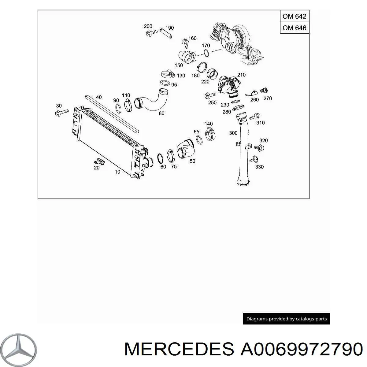 A0069972790 Mercedes 