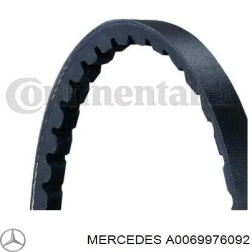 A0069976092 Mercedes correa trapezoidal