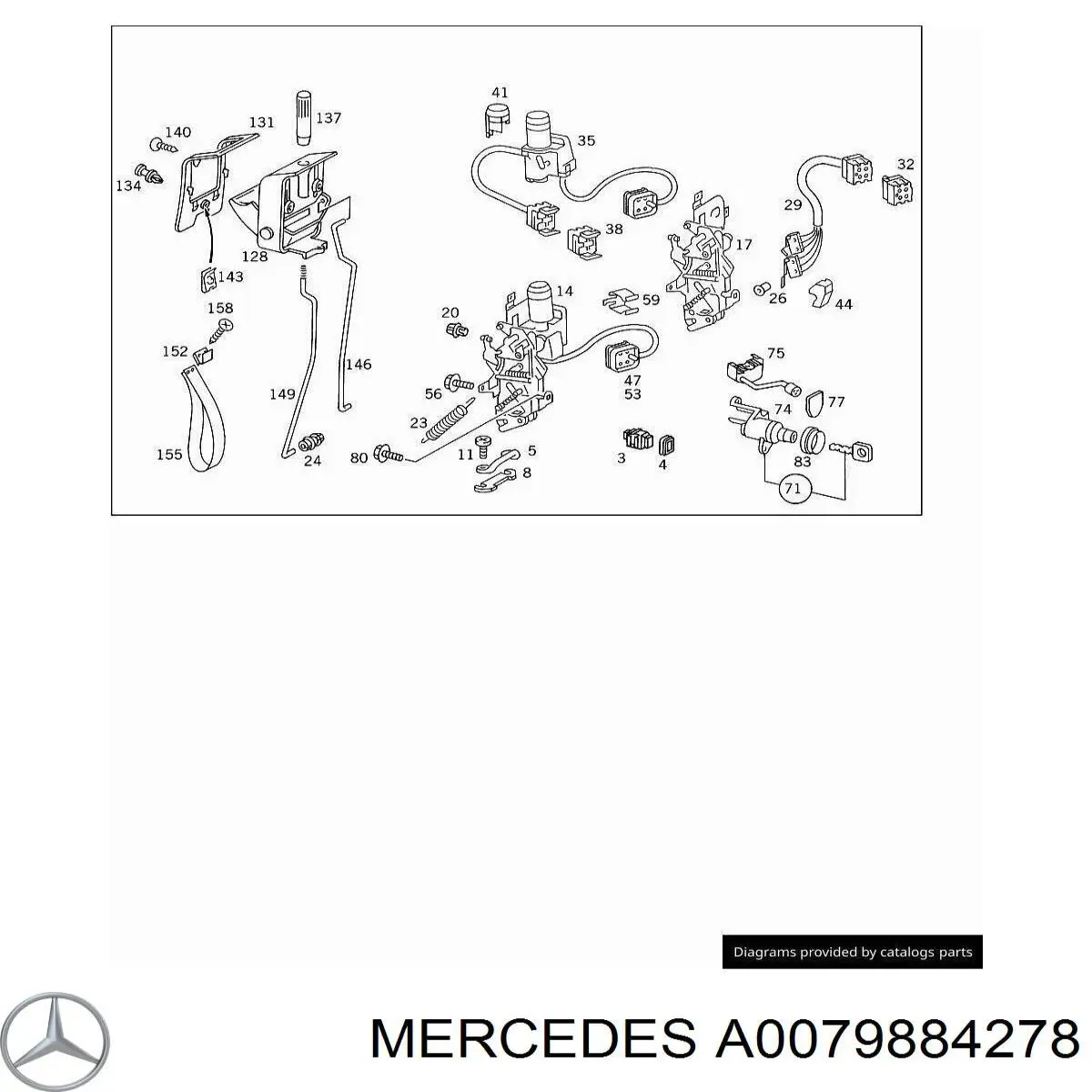 A0079884278 Mercedes 