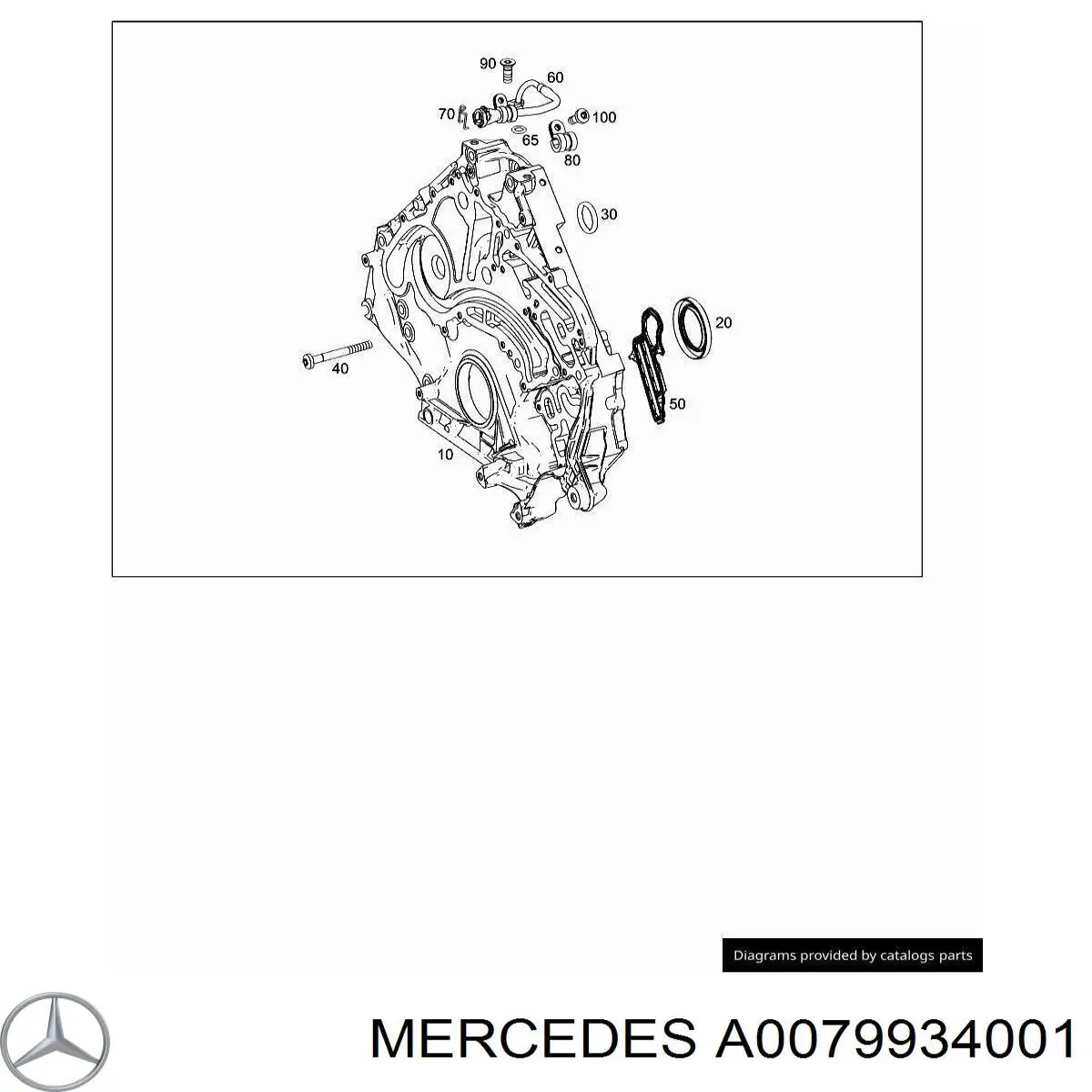 A0079934001 Mercedes 