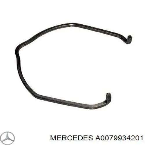 0079933001 Mercedes estribo de tubo flexible de aire de sobrealimentación