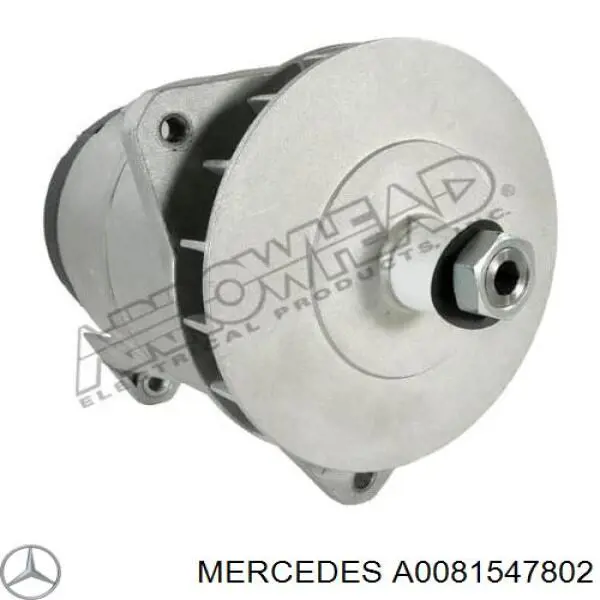 A0081547802 Mercedes alternador