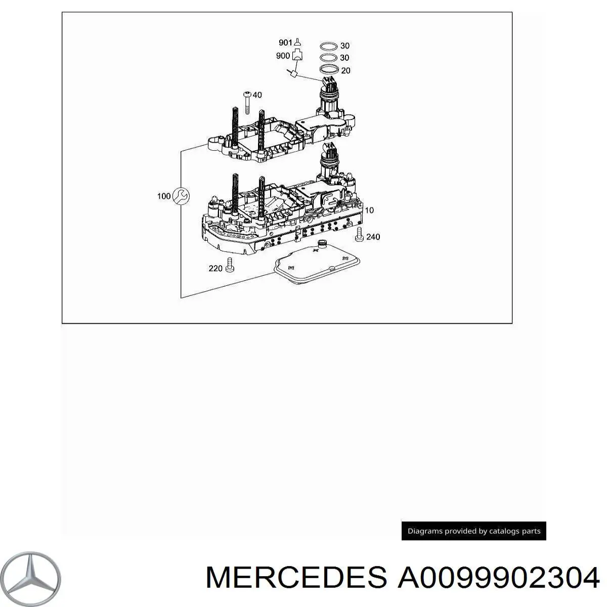 A0099902304 Mercedes 