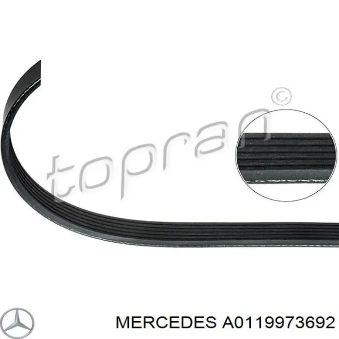 A0119973692 Mercedes 