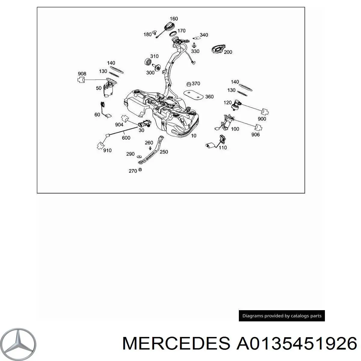 A0135451926 Mercedes 