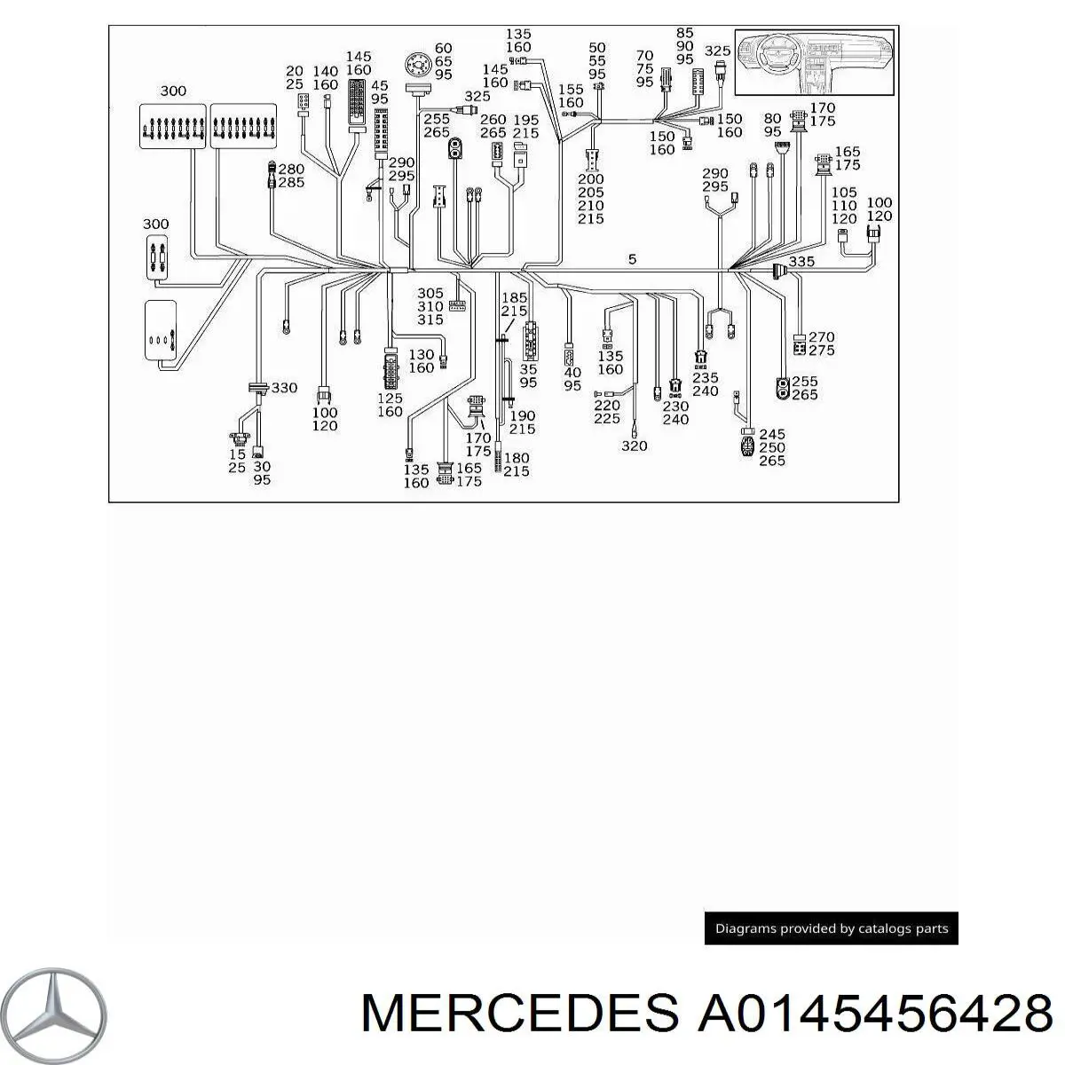 0145456428 Mercedes 