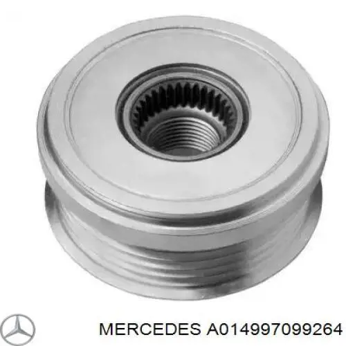 A014997099264 Mercedes correa trapezoidal