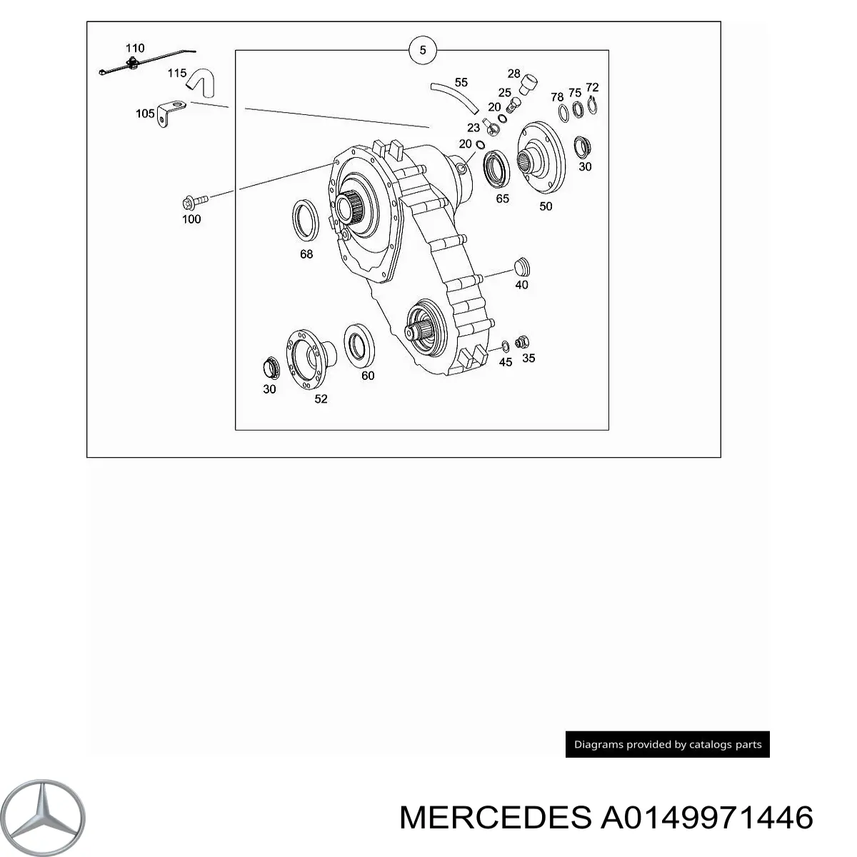  Anillo Reten Engranaje Distribuidor para Mercedes Sprinter 906