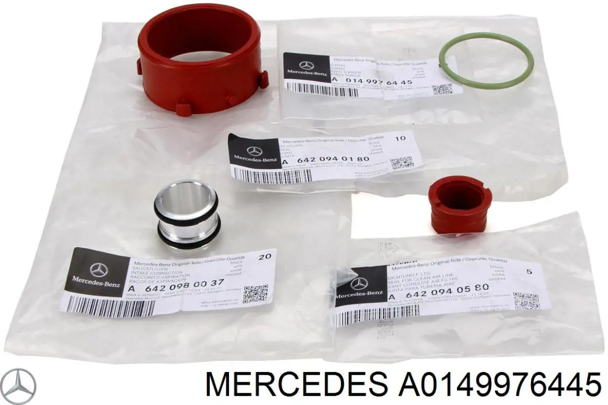 A0149976445 Mercedes aniloo, boquilla de turbina