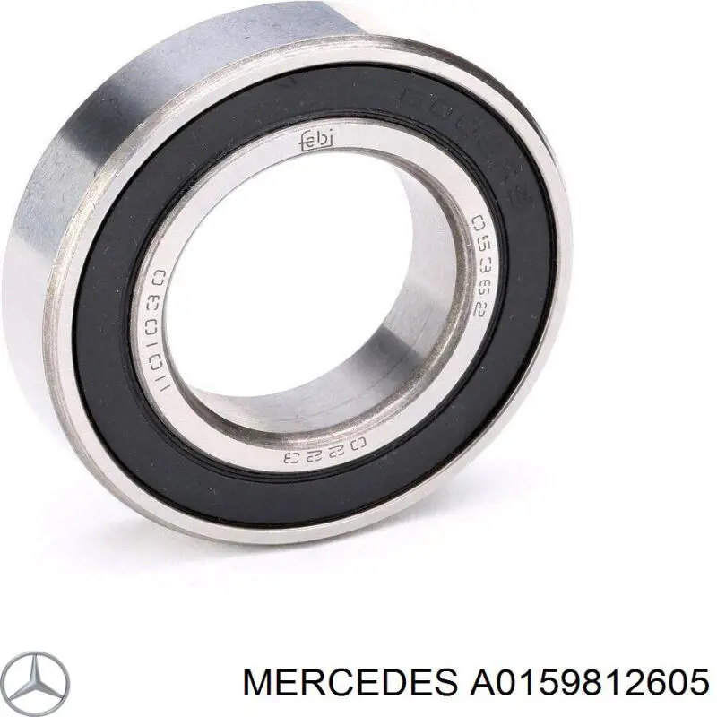  Cojinete de diferencial, eje trasero para Mercedes Sprinter 904