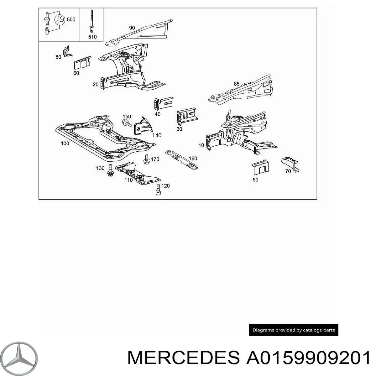 0159909201 Mercedes 