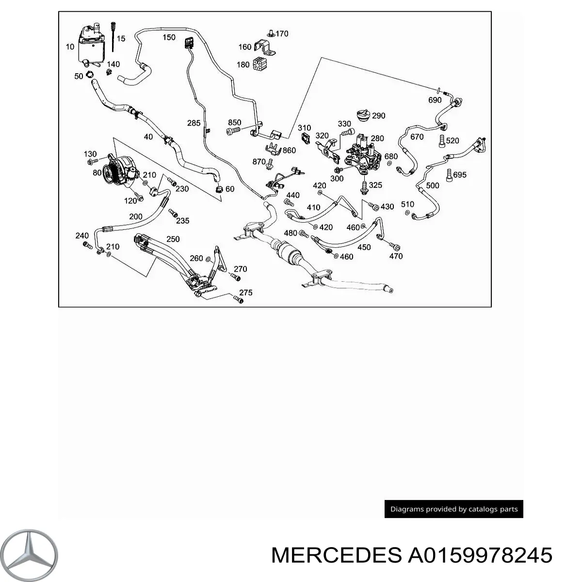 A0159978245 Mercedes 