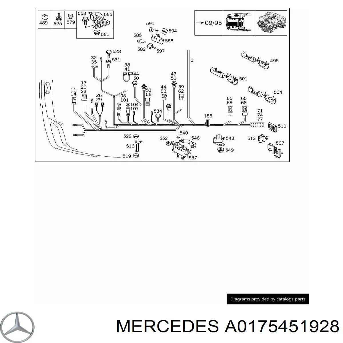 A0175451928 Mercedes 