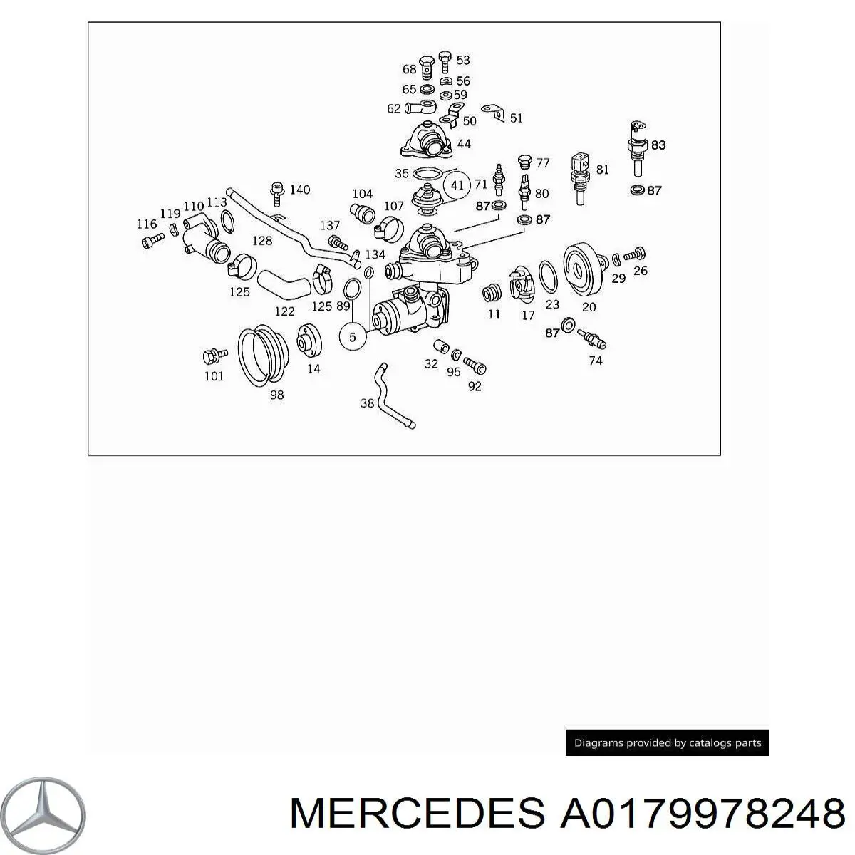 A0179978248 Mercedes 