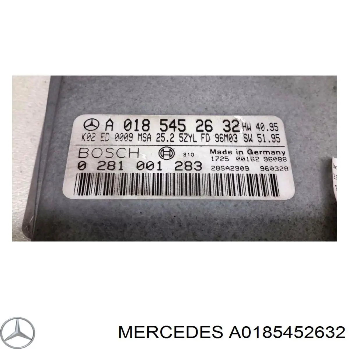 A0185452632 Mercedes centralina del motor / modulo de control del motor (ecu)