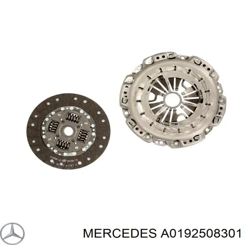 A0192508301 Mercedes kit de embrague (3 partes)