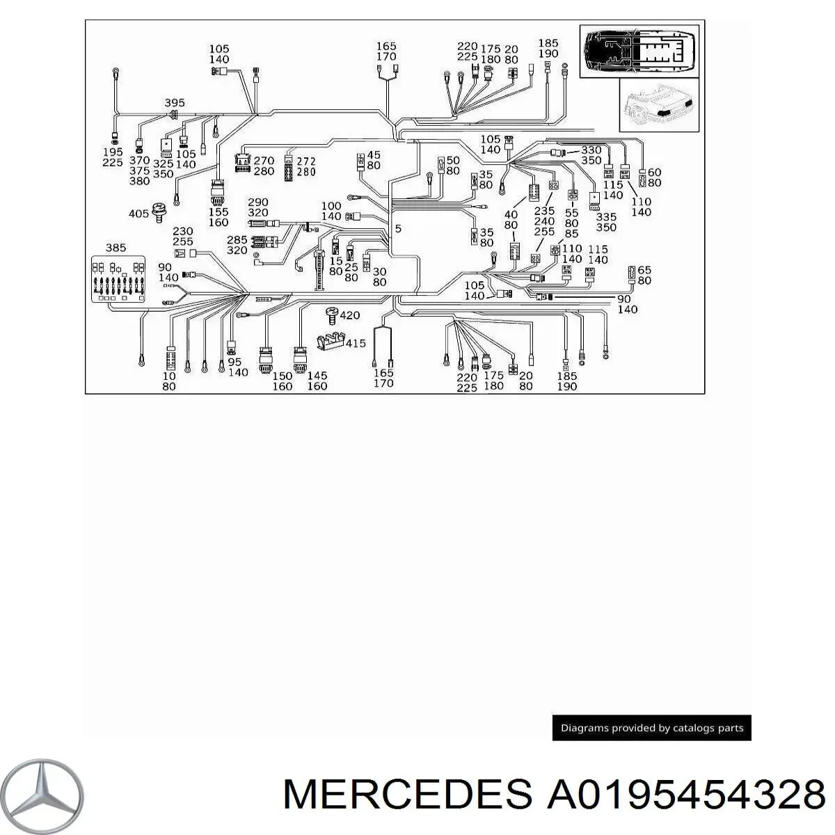 0195454328 Mercedes 