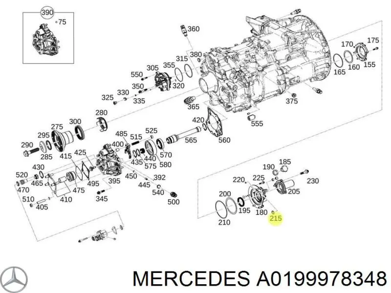 0199978348 Mercedes 