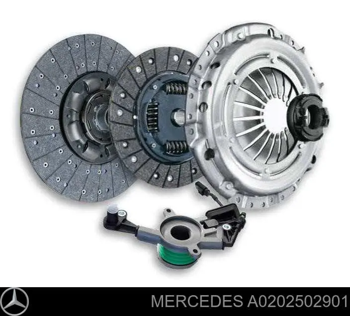 A0202502901 Mercedes kit de embrague (3 partes)