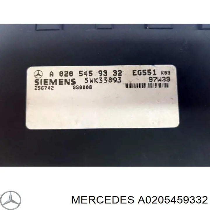 0205459832 Mercedes modulo de control electronico (ecu)