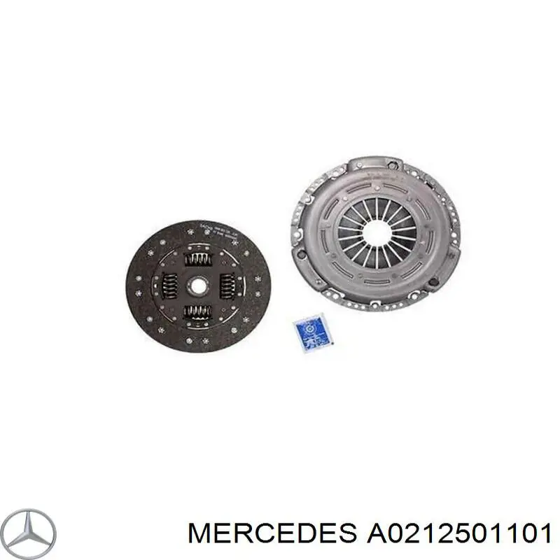 A0212501101 Mercedes kit de embrague (3 partes)