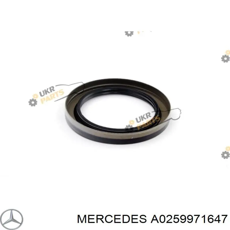 A0259971647 Mercedes anillo retén, cubo de rueda delantero