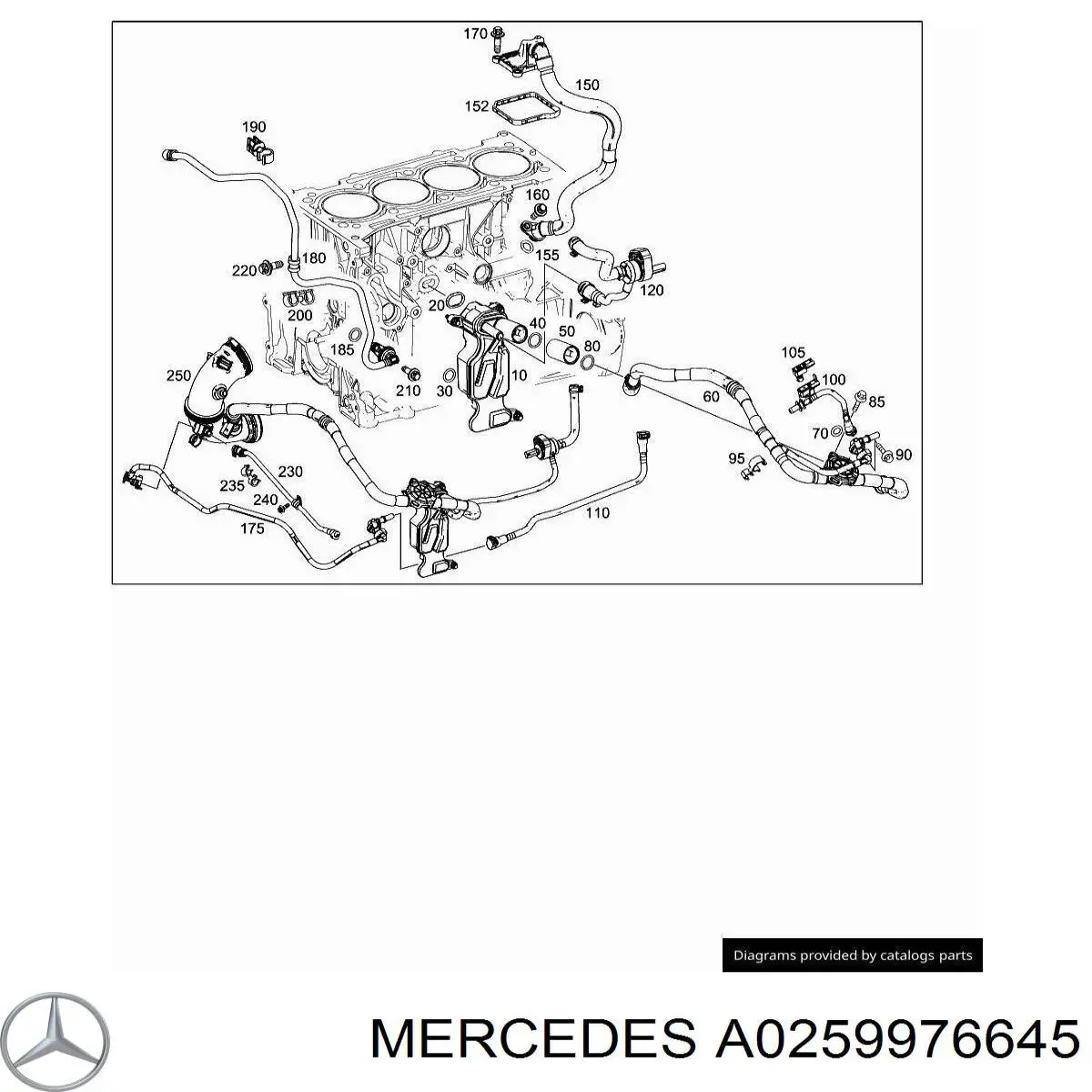 A0259976645 Mercedes 