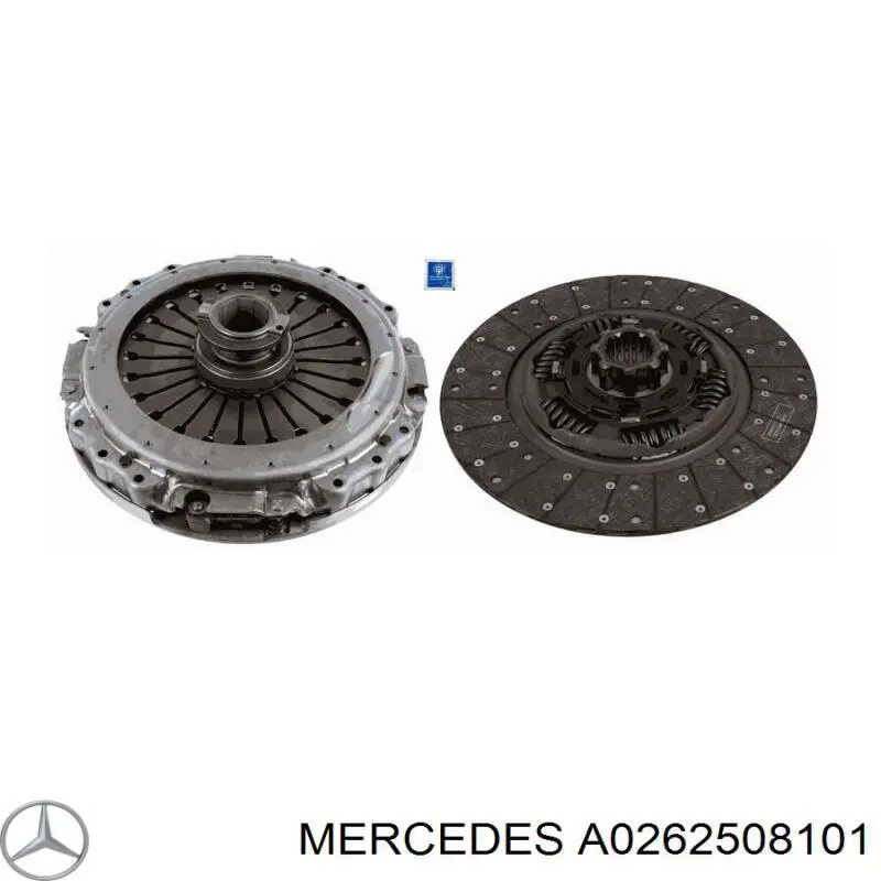 A0262508101 Mercedes kit de embrague (3 partes)