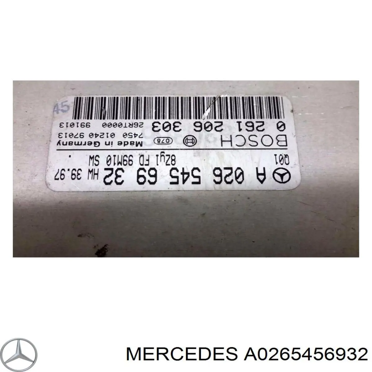 A113153207980 Mercedes centralina del motor / modulo de control del motor (ecu)