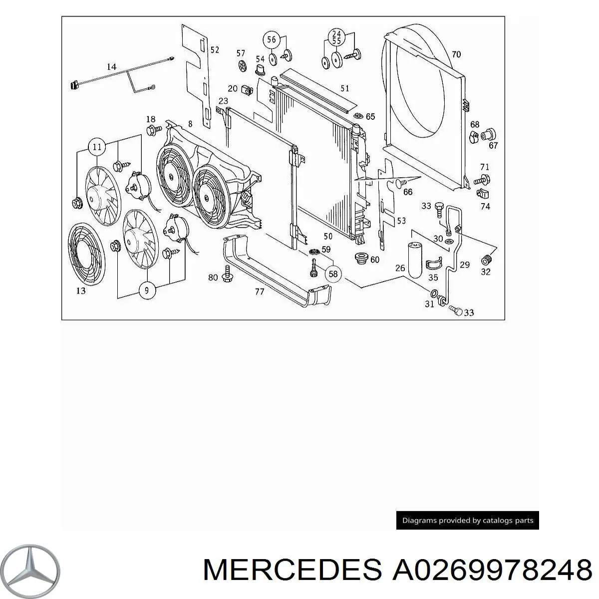 A0269978248 Mercedes 