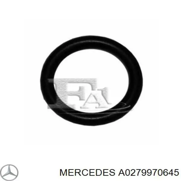  Junta (anillo) de la manguera de enfriamiento de la turbina, dando para Mercedes G W463