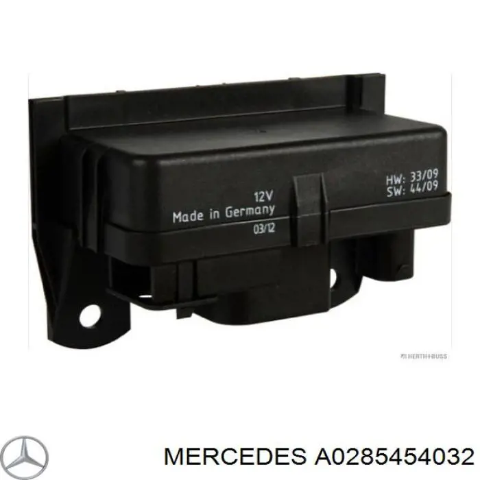 A0285454032 Mercedes relé de bujía de precalentamiento