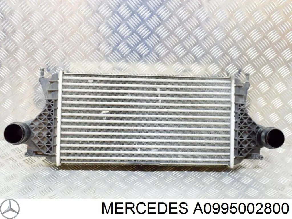  Radiador de aire de admisión para Mercedes GL X166