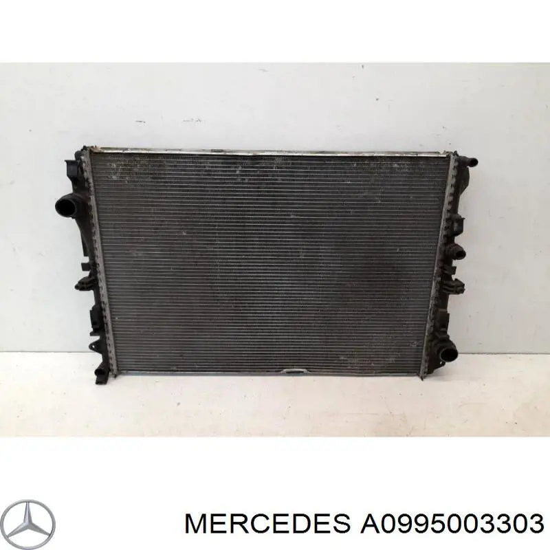 A0995003303 Mercedes radiador refrigeración del motor