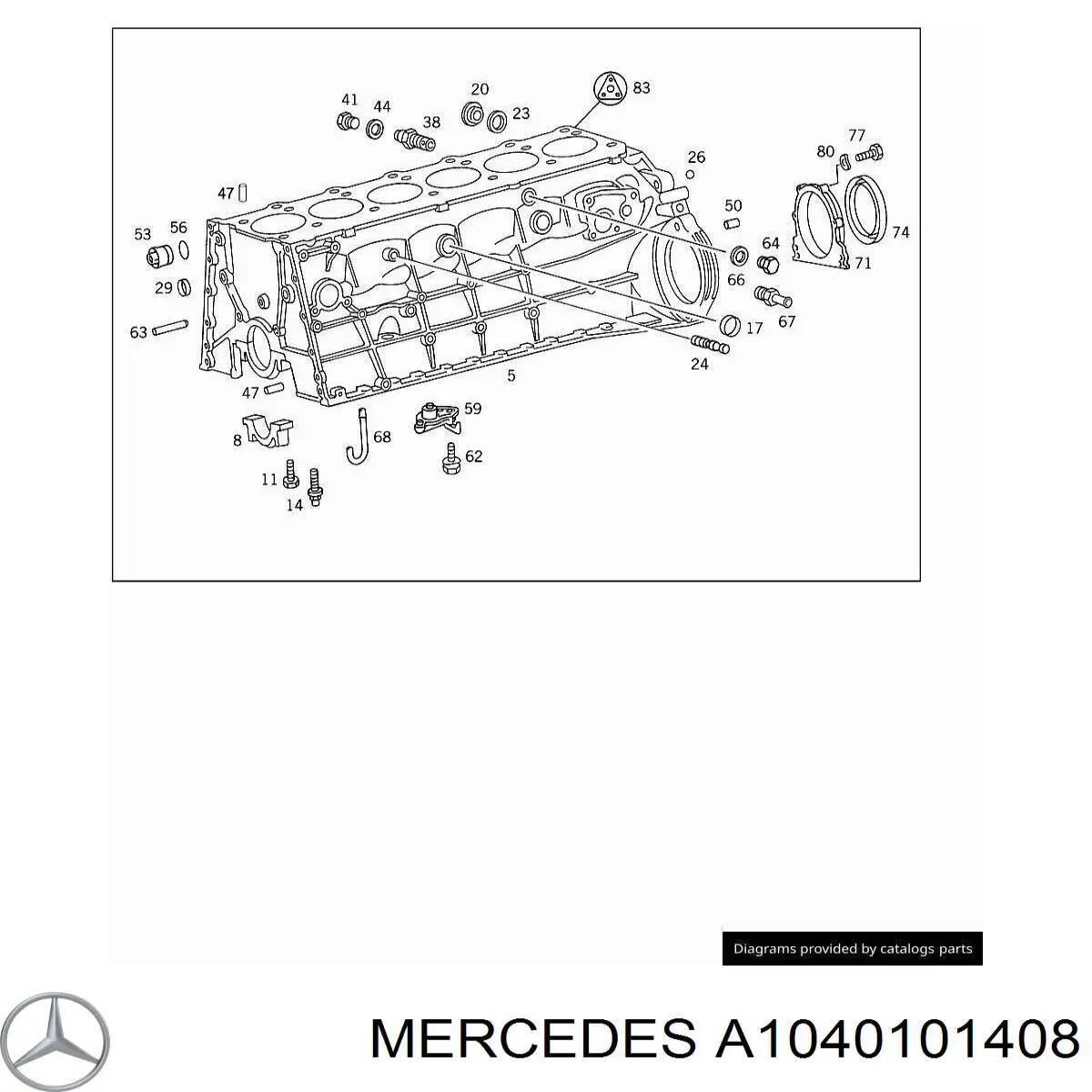 757.411 Elring juego completo de juntas, motor, inferior