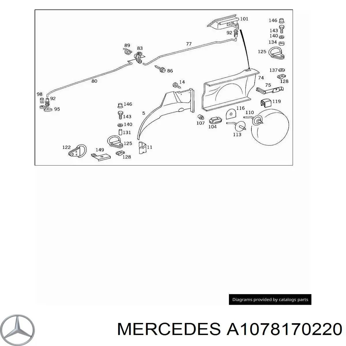 A1078170220 Mercedes 