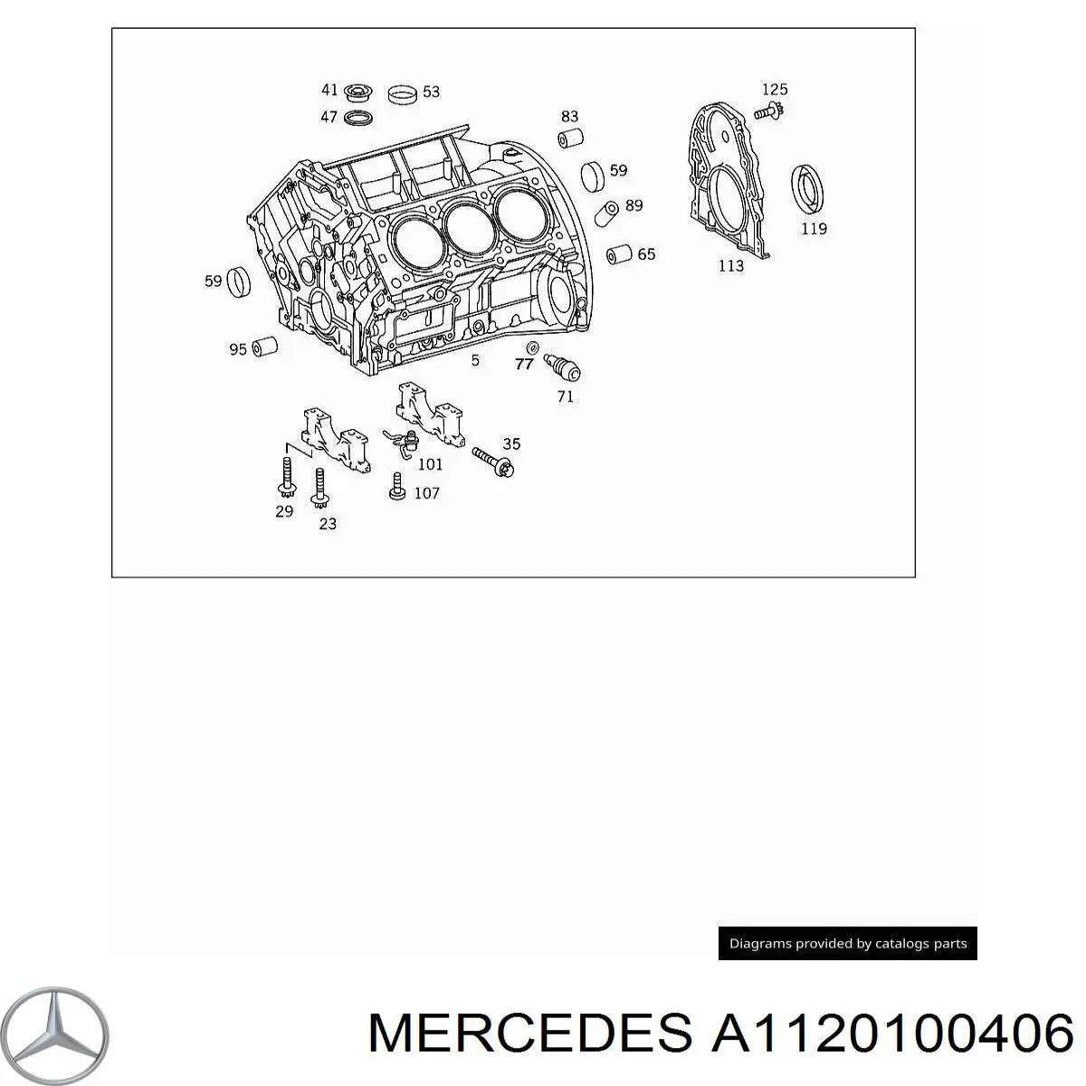  Bloque motor para Mercedes CLK C209