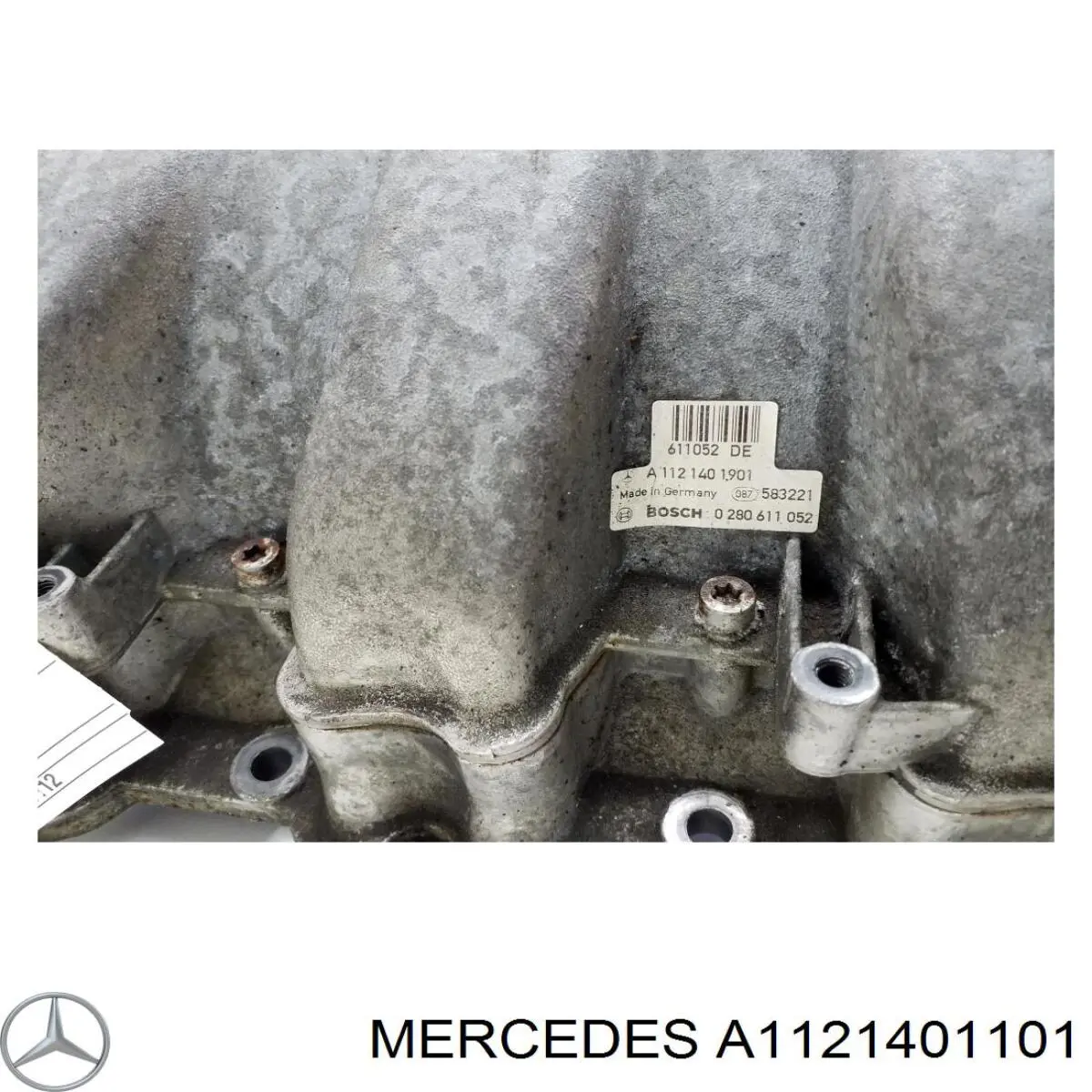 1121401501 Mercedes colector de admisión, suministro de aire