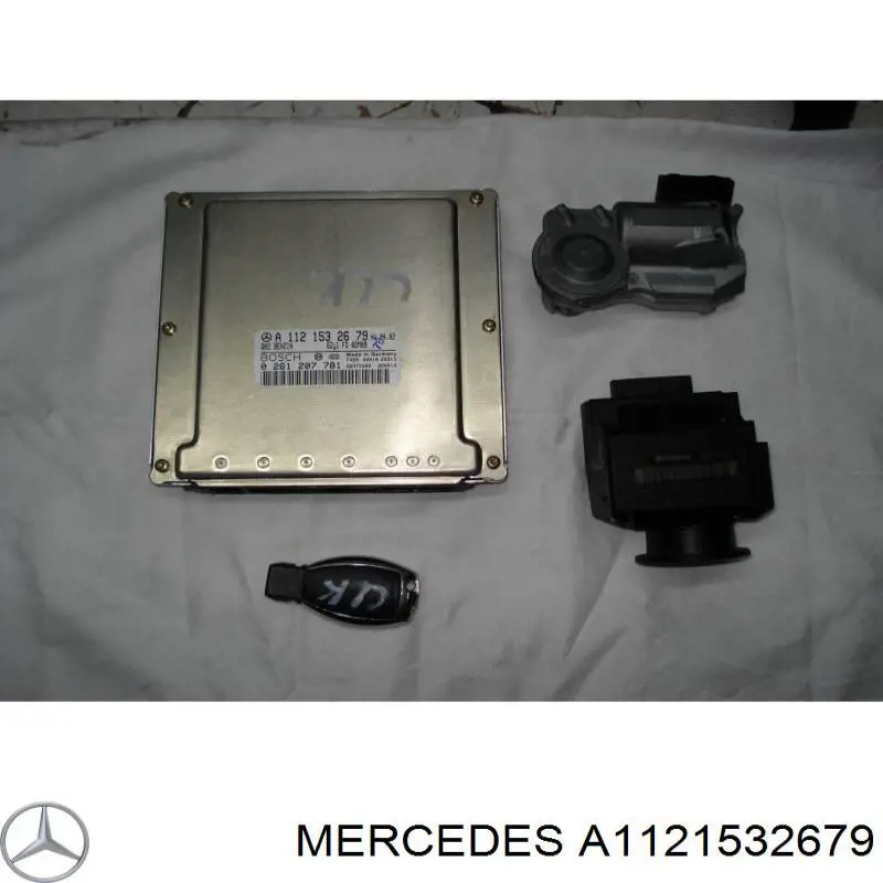  Centralina Del Motor / Modulo De control Del Motor (ecu) para Mercedes CLK C209