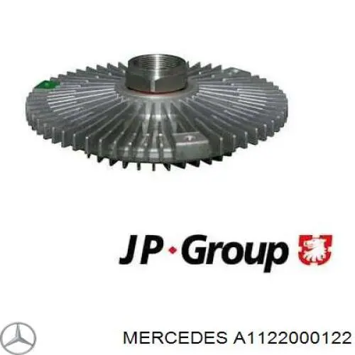 A1122000122 Mercedes embrague, ventilador del radiador