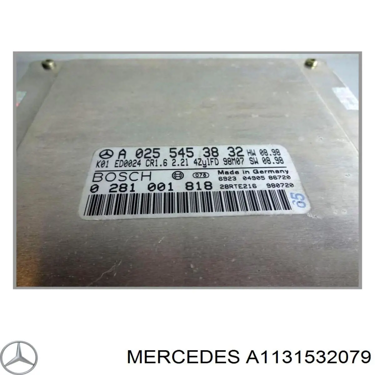 A1131532079 Mercedes centralina del motor / modulo de control del motor (ecu)