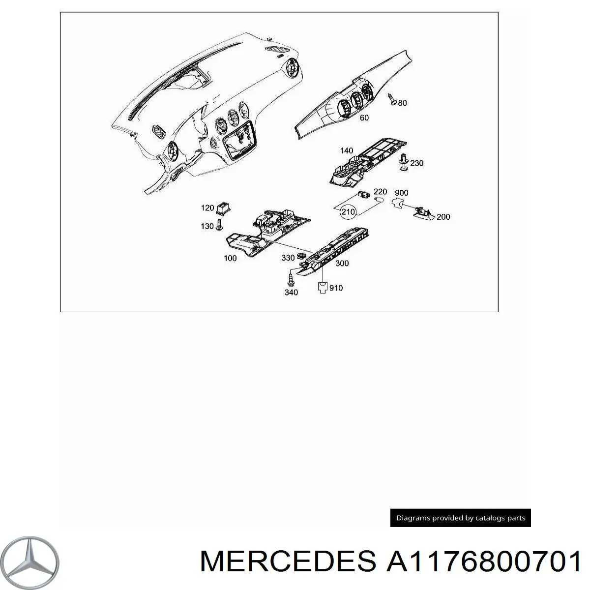 A1176800701 Mercedes 