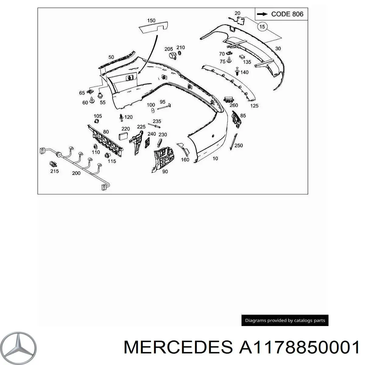 A117885000164 Mercedes 