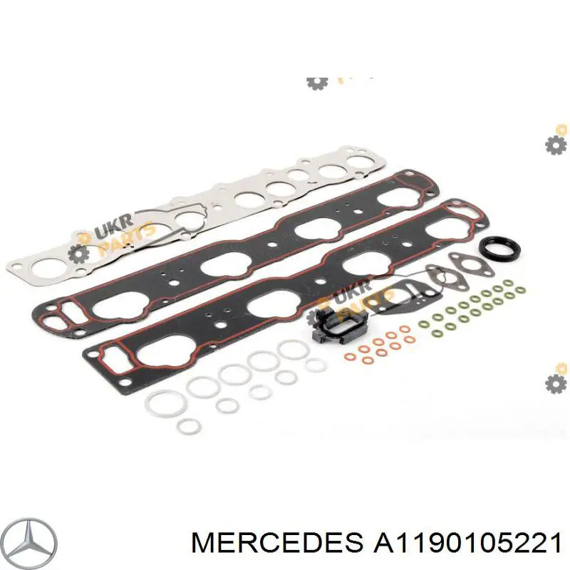  Juego de juntas de motor, completo, superior para Mercedes S C140