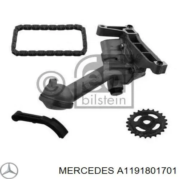 A1191801701 Mercedes bomba de aceite