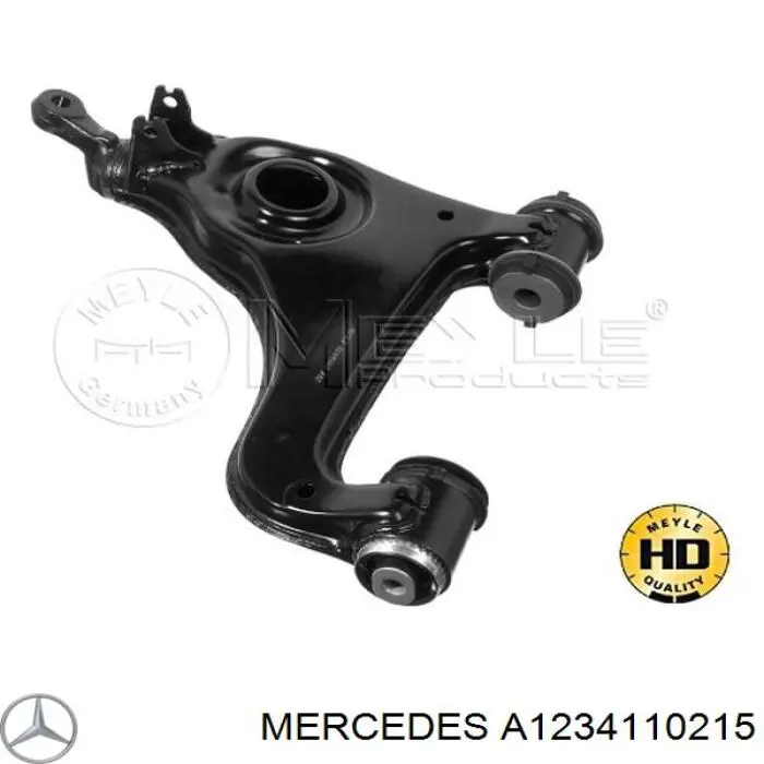 A1234110215 Mercedes articulación, árbol longitudinal, delantera