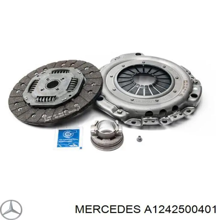 A1242500401 Mercedes kit de embrague (3 partes)