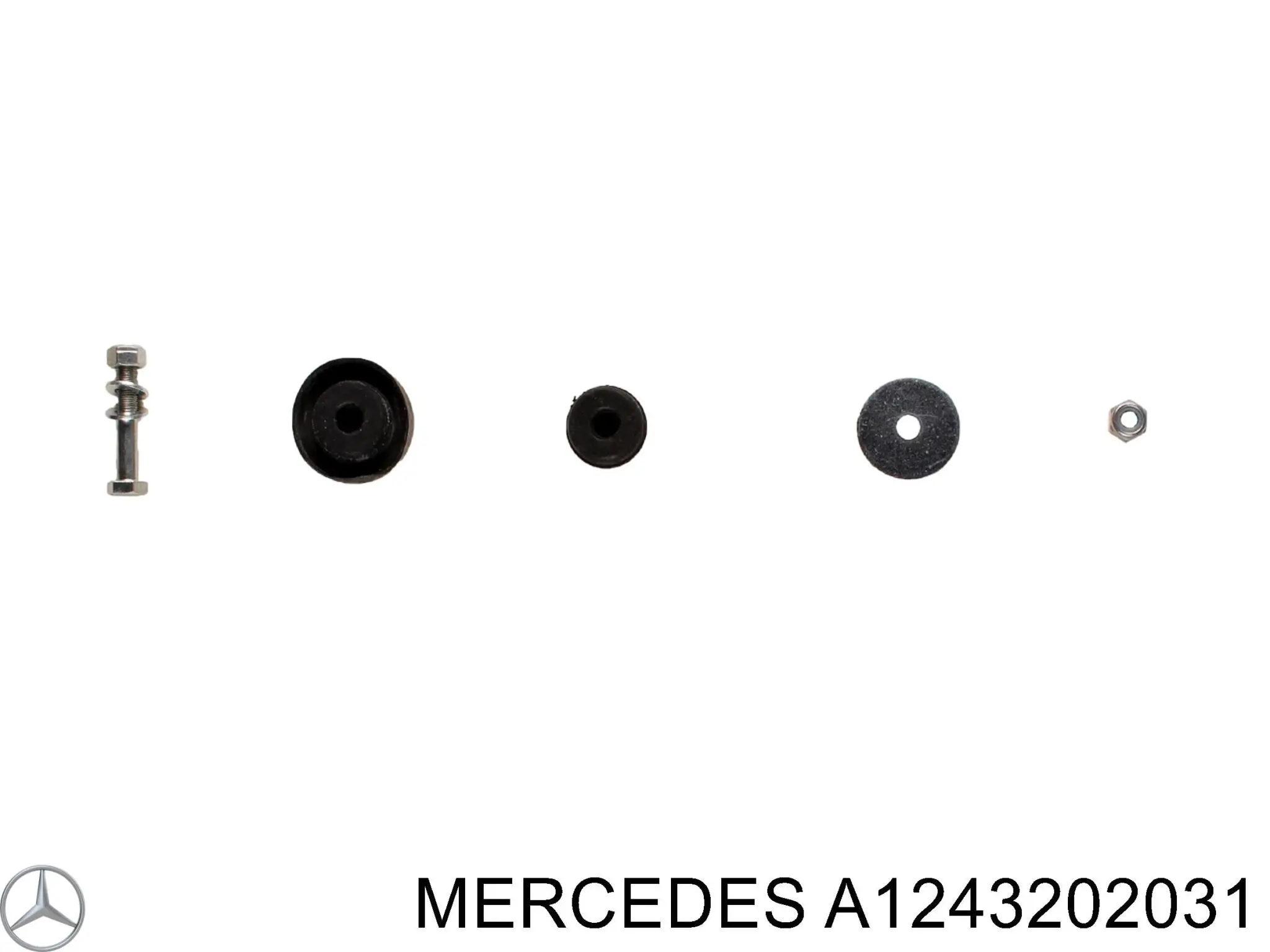 A1243202031 Mercedes amortiguador trasero