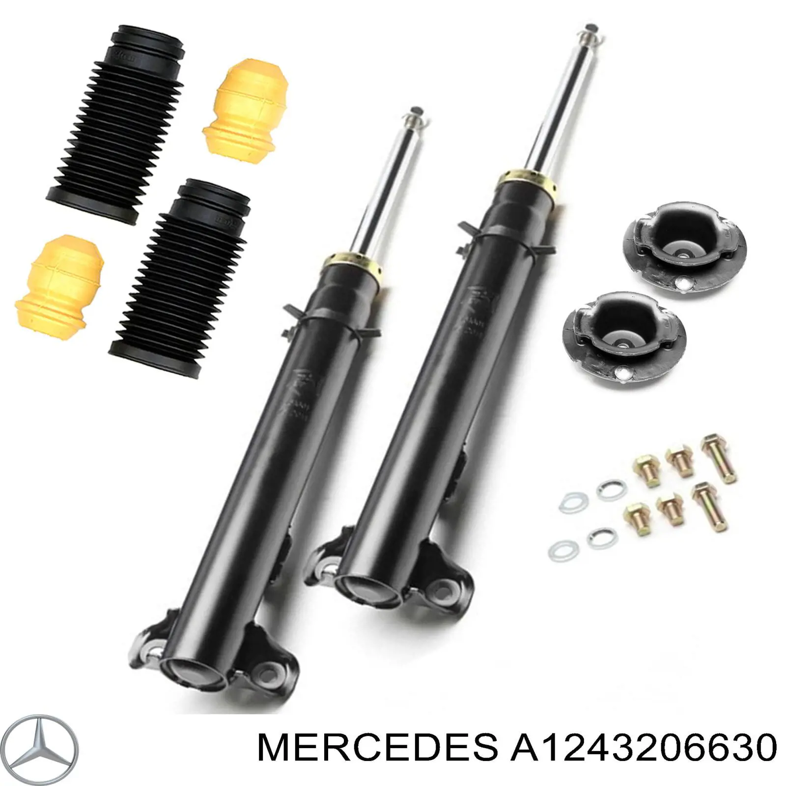 A1243206630 Mercedes amortiguador delantero